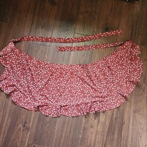 Floral Wrap Skirt